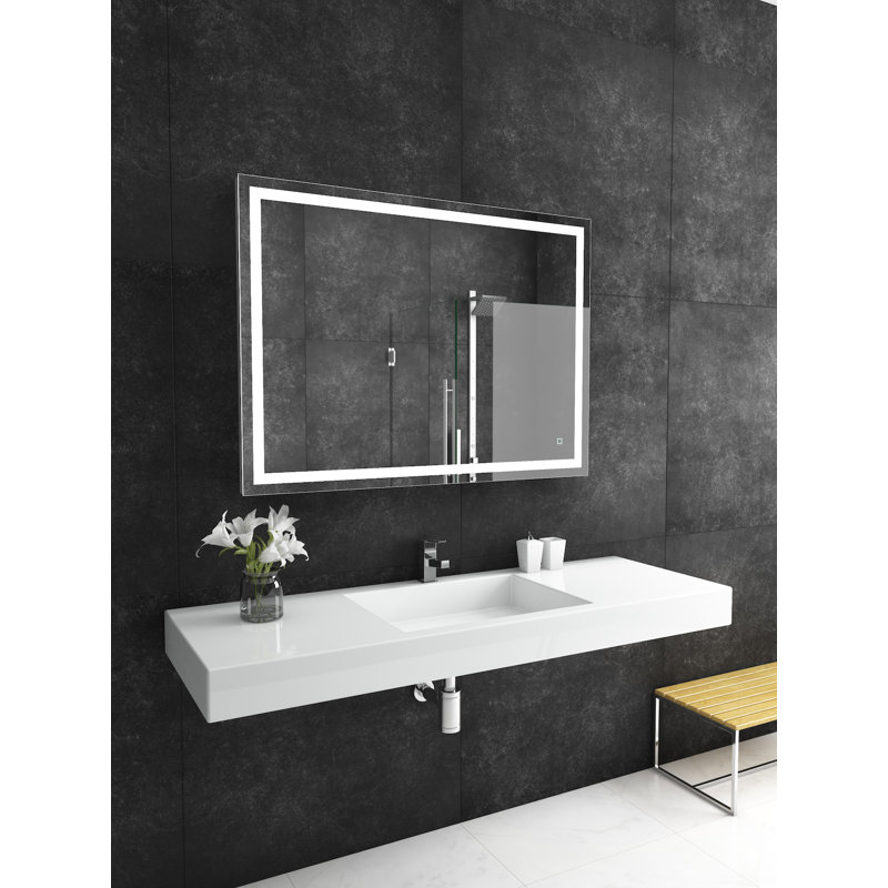 Orren Ellis Bolyard Dimmable LED Lighted Bathroom/Vanity Mirror